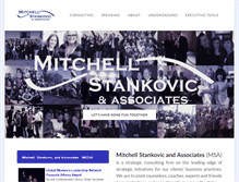 Tablet Screenshot of mitchellstankovic.com